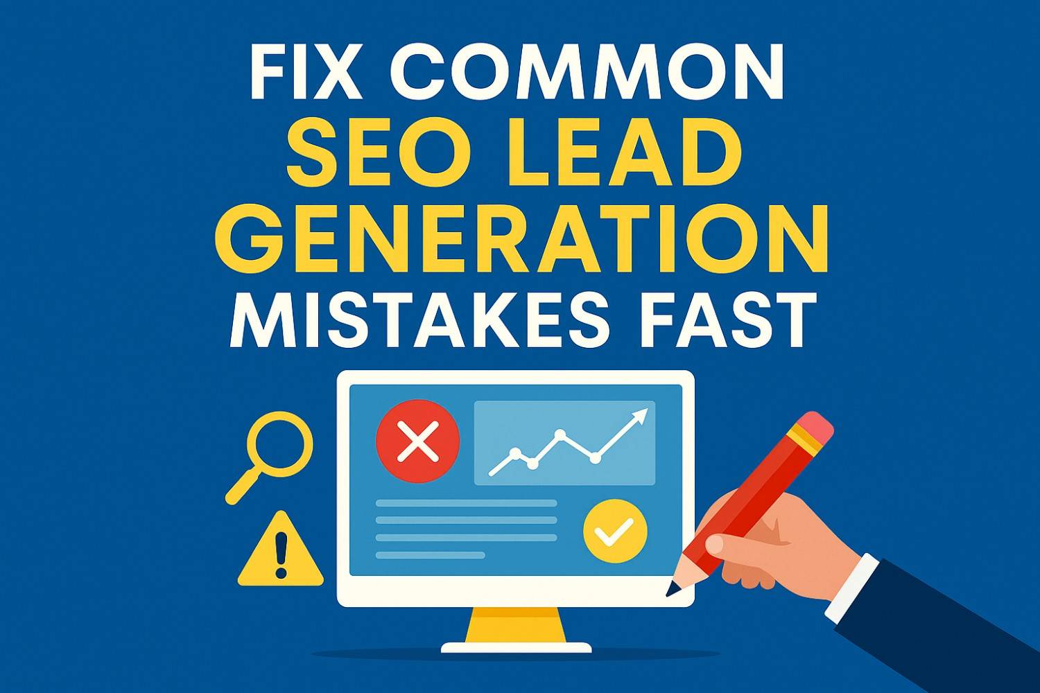 How To Avoid and Fix Top SEO Lead Generation Mistakes?