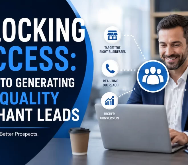Unlocking Success: A Guide to Generating High-Quality Merchant Leads