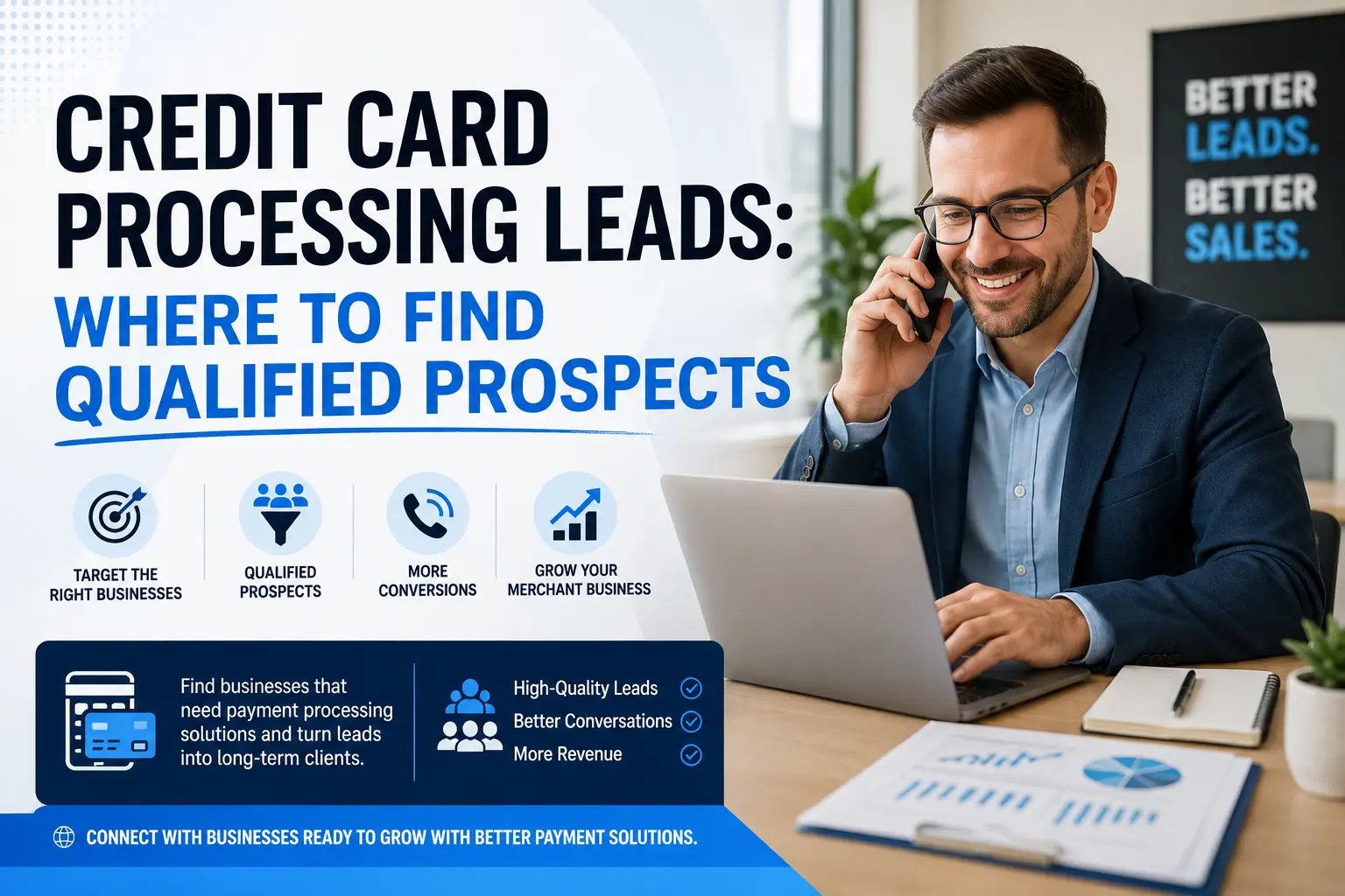Credit Card Processing Leads: Where to Find Qualified Prospects