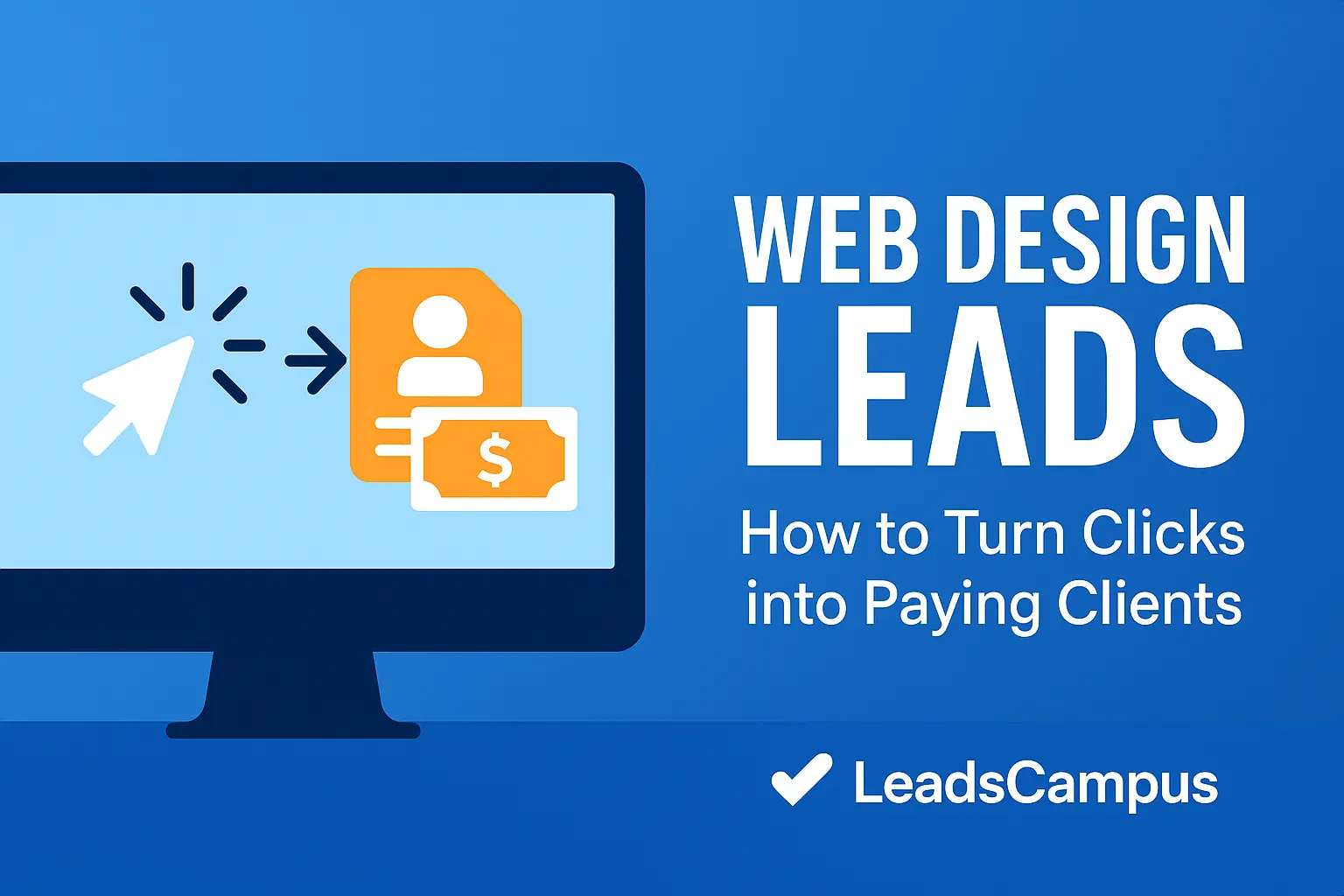 Web Design Leads: How to Turn Clicks into Paying Clients